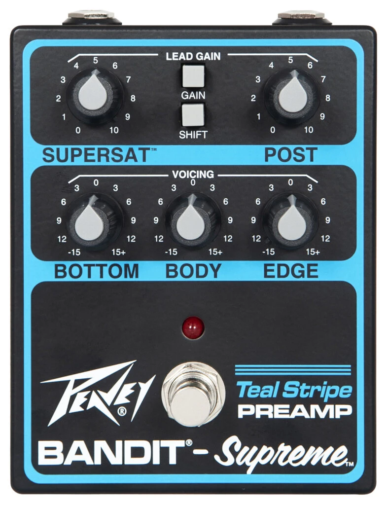 Peavey Bandit-Supreme Teal Sripe Preamp